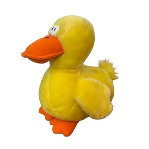Fundamental Too SQUEEZEMS Desmond Duck Works Quacks Plush 1987 Vintage 1980s